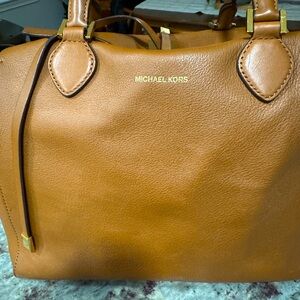 Michael Kors Collection Miranda Bag in Camel Leather